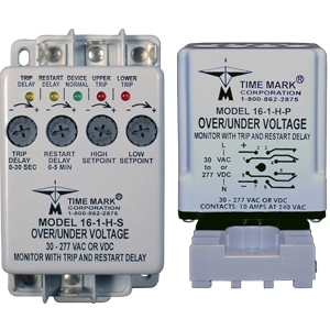 TIME MARK OVER AND UNDER VOLTAGE  MONITOR 15AMPS UP TO 150VAC 